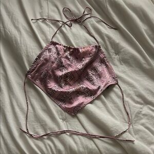 Pink Paisley Women's Top